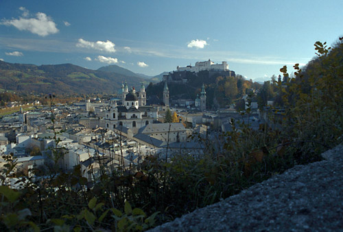 View overlooking Salzburg